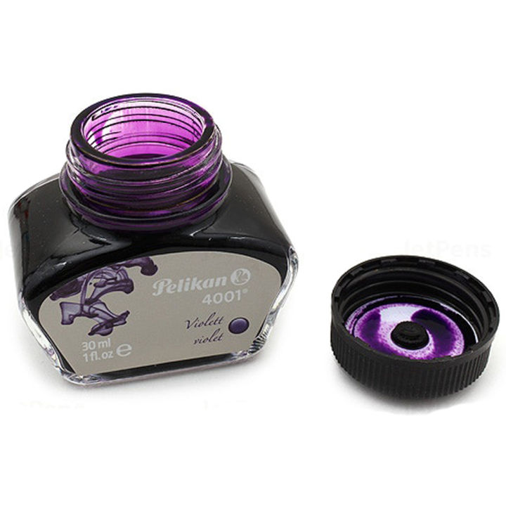 Pelikan%204001%20Bottled%20Ink%20for%20Fountain%20Pens,%20Violet,%2030ml,%201%20Each%20(311886)%20-%20Image%203