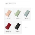Korean women's long wallet stone pattern bi-fold cute zipper purse long women wallets. 