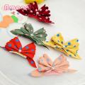 Ameesi Cat Hair Clip Comfortable Polka Dots Pet Cat Dog Bowknot Hair Accessories. 