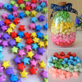675 X Folding Paper Lucky Star Paper Strip Origami Ribbons Craft Best Wish Gift. 