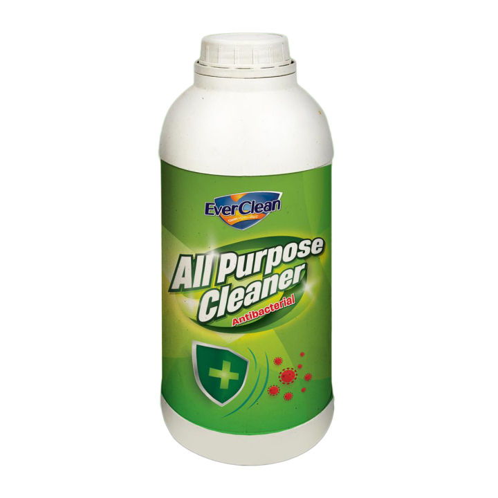 Ever Clean All Purpose Cleaner - Toilet Cleaner - All Purpose Cleaner For Car - Tough Stain Remover - 100% Germs Remover - Tiles Cleaner - Kitchen Cleaner - Floor Cleaner 1 Litre