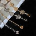 Retro Hollow Out Carved Women Chain Belt Round Metal Adjustable Thin Waist Chain Belts Dress Pants Decorative Waistbands Straps. 