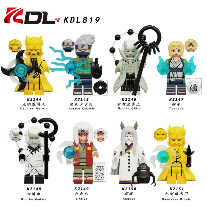 KDL819 Building Blocks Anime Action Figure Christmas Gift Toys For Children WM6112 K2144 K2145 K2146 K2147 K2148 K2149 K2150
