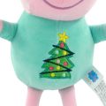 Original Peppa Pig Christmas set Kawaii Preschool Children Anime Plush Stuffed Doll Collect Baby Christmas Toys for Kids Gifts. 