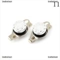 EruditeCourt 2Pcs 10A 250V KSD301 30C~160C Thermostat Temperature Thermal Control Switch. 