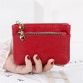Fashion Pu Leather Coin Purse Women Mini Slim Purses Kids Coin Pocket Wallets Business Card Holder Zipper Money Change Pouch. 