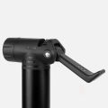 MeterMall Mini Bike Pump 80PSI Portable Bicycle Tire Pump With With Vehicle Mounting Bracket And 2pcs Mounting Screws For Schrader Valve/Presta Valve General Purpose. 