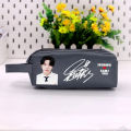 NEW Kpop Stray Kids Large Capacity Pencil Bag Girl Cute Stationery Holder Bag Pen Case Student School Supplies Storage Bags. 