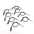 6mm M6 2/3/4/5 Pin core male female Julet Electric ebike power Cable Connector waterproof Scooter Brake Signal Sensor. 