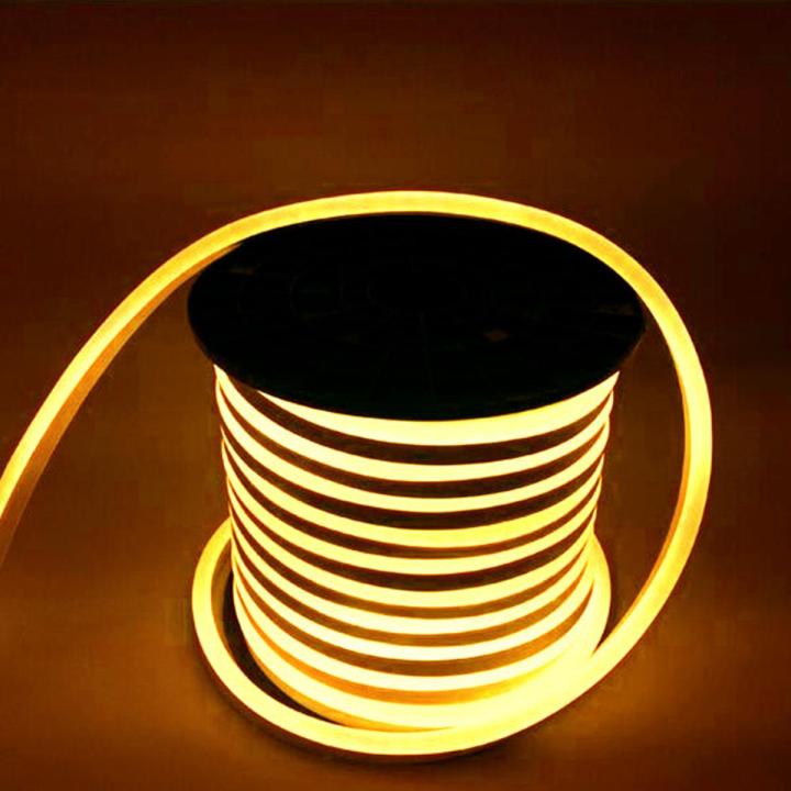 LED Lighting Flexible LED Neon Rope Light Neon Strip Tube Lamp Waterproof IP68 AC85-265V - RED,GREEN,BLUE,WARM,WHITE & PINK- 1 Meter to 100 Meter - For Decoration