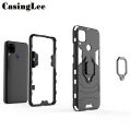 Protect Cover Shockproof Armor Stand Case for Realme C25 / Realme C25S with Holder Ring Phone Cases for Realme C25 / Realme C25S Car Magnet Phone Case. 
