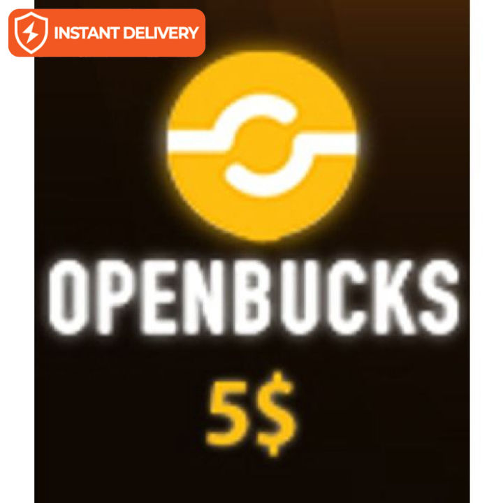 Openbucks Gift Card 5$ Instant Email Delivery of Digital Codes