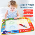 29*19cm Children's Drawing Water Pen Painting Magic Water Canvas Doodle Aquadoodle Mat Board Kids New Years Toys Gift. 