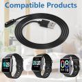 Smart Watch Charger Magnetic 4 Pin for Bluetooth Smart Watches GT88 G3 GT68 KW08 KW18 Y3 KW88 KW98 KW99 KW28 FS08 GV68 KW06 USB Charging Cable Replacement 2FT- Contact Pin Spacing 7.62mm. 