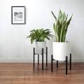 D.Ahmad steel works  small plant pot stand Decor Black squre shape. 