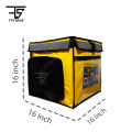 insulated food delivery bag / Thermal Insulated Standard Size Food Delivery Bag / 14inch Pizza Delivery Bag. 