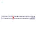 2pcs Sewing Gauge Sewing Ruler Measuring Tool Sewing Accessories 15cm. 