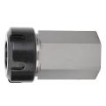 Hex ER25 Collet Chuck Block Tool Holder for CNC Lathe Engraving Machine. 