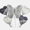 ANNIVERSARY PARTY FOIL BALLOON SET - FOREVER ANNIVERSARY FOIL BALLOONS. 