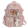 Canvas Schoolbags For Teenage Girls Backpack Women Laptop , School Bags. 