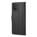 (ready now) For Samsung Galaxy A71 / M70s LC.IMEEKE Magnetic Buckle PU + TPU Horizontal Flip Leather Case with Holder & Card Slots & Wallet. 