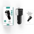 Bluetooth FM Transmittêr, CHGeek Wireless In Car Radio Adapter Hands free Call Car Kit MP3 Player 3.4A Dual USB Car Charger with Display for iPhone X 8 7 įPad įPod Samsung Android CH05. 