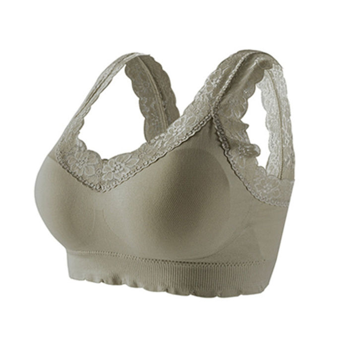 Sleep Bra Wire Free Pure Color Beauty Back Bra