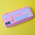 1 x Soft stationery pouch (20x9x5.5 cm) (100 gram) - fancy pouch - Stationery Item For Kids - Girls. 