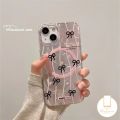 Pink Case Compatible for IPhone 16 15 13 11 14 12 Pro MAX 7Plus XR X XS MAX 8 16 15 7 14 Plus SE 2020 Luxury Wave Water Cover. 