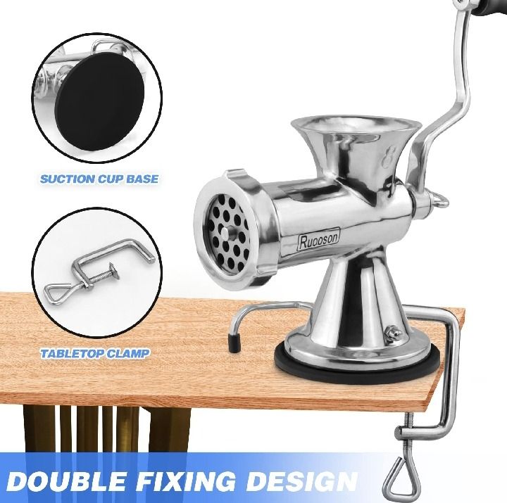 Manual Meat Mincer & Grinder Machine – Multi-Functional Handy Mincing ...
