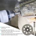 12Pcs Durable 22mm Diameter Diamond Cutting Disc with Mandrel Mini Circular Saw Blade 3mm Aperture Grinding Wheel Metal Cutting. 