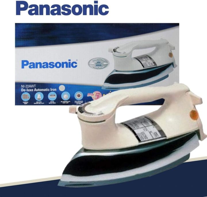 Panasonic NI-22AWT Heavy Weight Dry Iron 1000 Watts