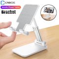 Adjustable Mobile and Tablet Holder Compact Foldable Stand for Desk Compatible with All Devices. 