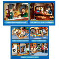 Harry Potter Hogsmeade Village Visit Building Bricks Toy, 20th Anniversary Play Set With Collectible Golden Ron Weasley, Mrs. Flume, Dean Thomas, Professor McGonagall Minifigures & Brick Game, Birthday Gift For Kids, Girls & Boys: Code: 6048. 