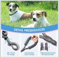 Reflective Braided Nylon Rope Dog Leash for Large Dogs | Heavy Duty Strong Walking Lead PS521 PS-LH. 