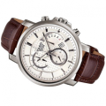 CASI0 WATCH FOR MENS AND BOY LUXURY WATCH WITH CHRONOGRAPH FEATURES AND LEATHER STRIP WITH FULL DATE AND TIME. 