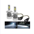 C6 Led Headlight Bulbs For Any Car And Bike H4 For Honda Civic, City, Toyota GLI, Yaris, Wagon R, Alto VXR, Mehran and all Cars Jeep Buses Vans Parrado. 