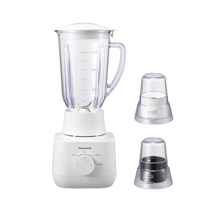 Panasonic Blender MX-EP5121 1.5L Jug with 2 Dry Mills White