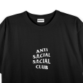 GROOVY Anti Social Club Relax Fit T Shirt For Men And Women. 