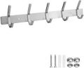 Clothes Hook 5 hooks stainless steel. 