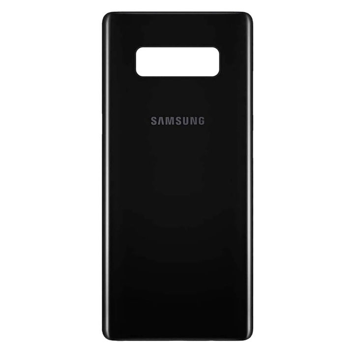 Samsung Galaxy Note 8 Rear Body Casing Housing Replacement Battery Back Door For Samsung Note 8 - Black