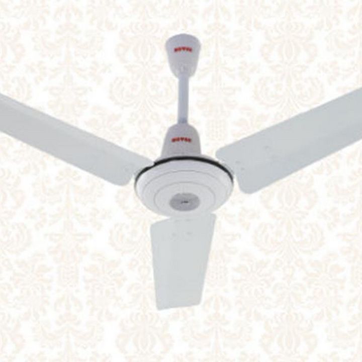 Royal Fans Ceiling Fan - Hi Standard Deluxe Model - Copper Winding - 56'' - White