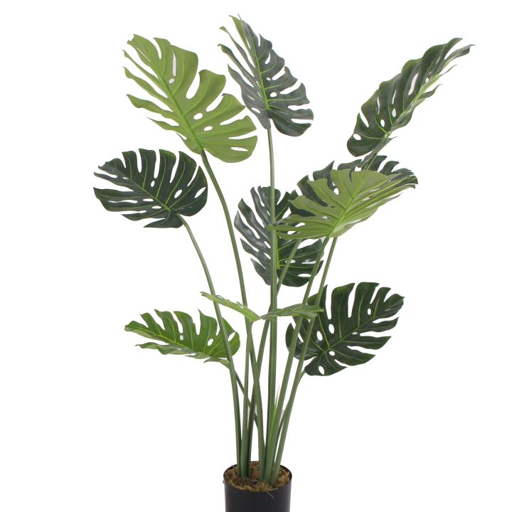 Imported%20artificial%20%20Monstera%20Plant%20with%20black%20planter%20-%20Image%204