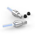 Auto Hub Tyres Valve Cap LED Light For Car - Blue (Pack Of 2). 