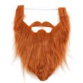 New Men Halloween Whiker Cotume Prop Whiker Fale Full Beard Party Decoration. 
