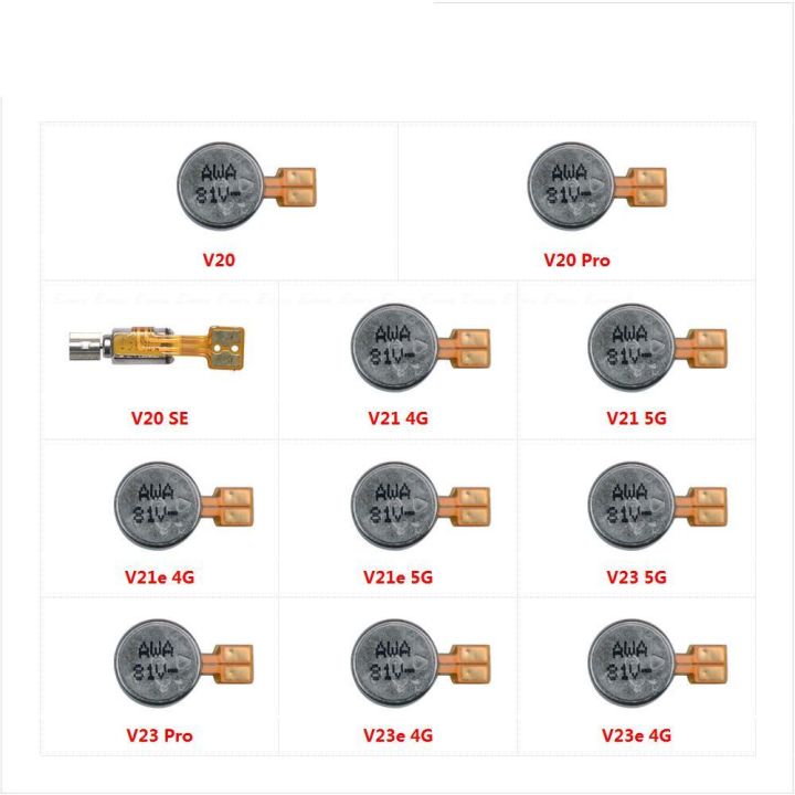 Vibrator Module Motor Vibration Ribbon Flex Cable Parts For Vivo V20 SE V21 4G 5G V21e V23 Pro V23e