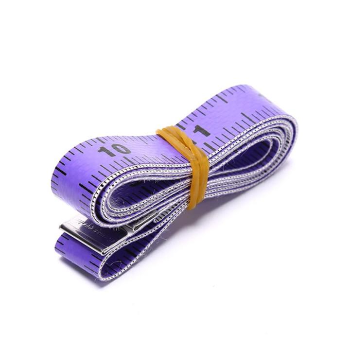 【HOT】 1Pc High Quality 1.5M Long Mini Durable Soft Multicolor Portable Tape Sewing Tailor Ruler Measure Body Measuring Tools
