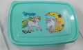 LUNCH BOX SCHOOL TIFFEN Different Colours Red, Pink, Blue, Aqua, Purple. 