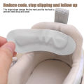 1/4/8Pair Simulation PU Anti-wear Feet Shoe Pads Heel Protectors Shrinking Size Insoles Adjust Size High Heel Cushion Inserts. 