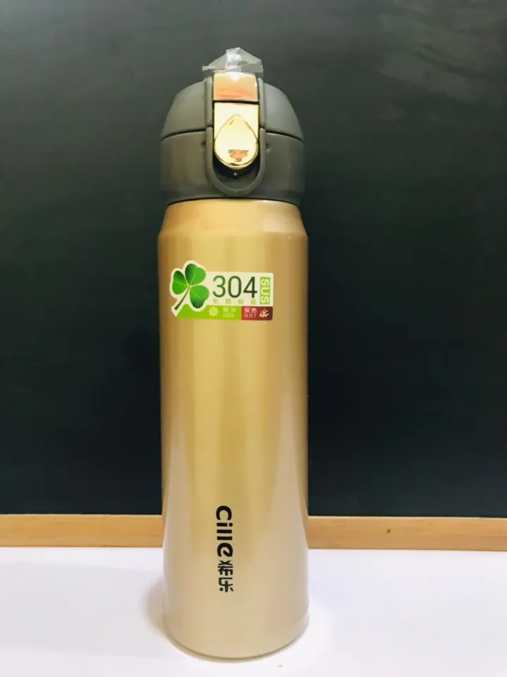 Cille stainless steel vaccum Drinking Bottle/ flask